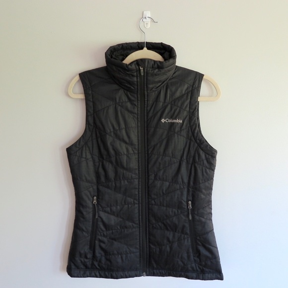 Columbia Jackets & Blazers - Columbia women’s black vest w/ Omni-heat